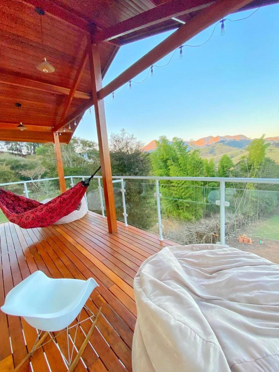 Hidromassagem, Varanda E Vista Pedra Do Bau Chalet *